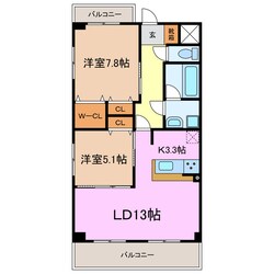 インペリアル南大高の物件間取画像